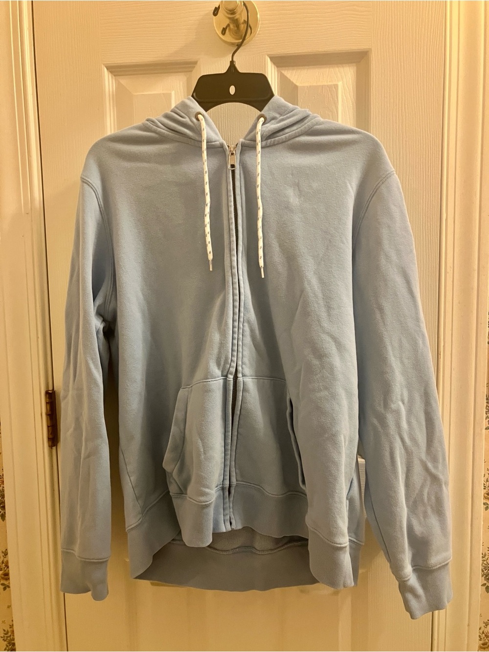 Old Navy Light Blue Zip-Up Hoodie